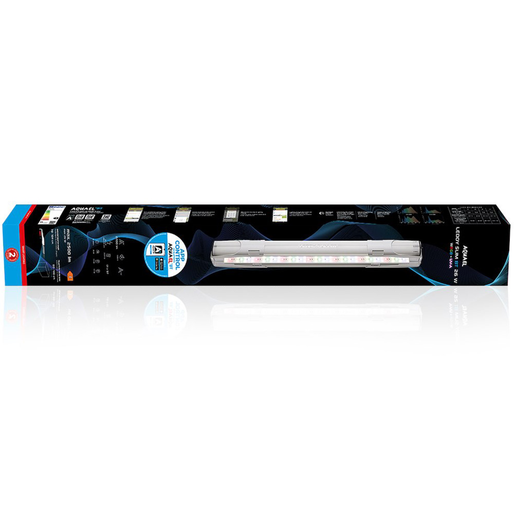 Aquael Leddy Slim BT 760 26W Biała Lampa LED WRGB+UV do Akwarium 80-100cm